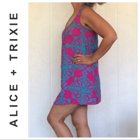 ALICE & TRIXIE SILK SLIP DRESS MEDIUM - Picture 3 of 8